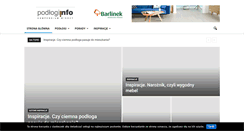 Desktop Screenshot of podlogi.info